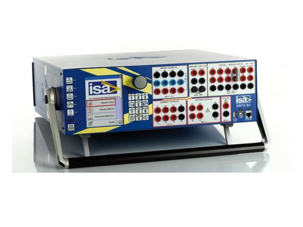 Prueba de relés de protección ISA DRTS 64