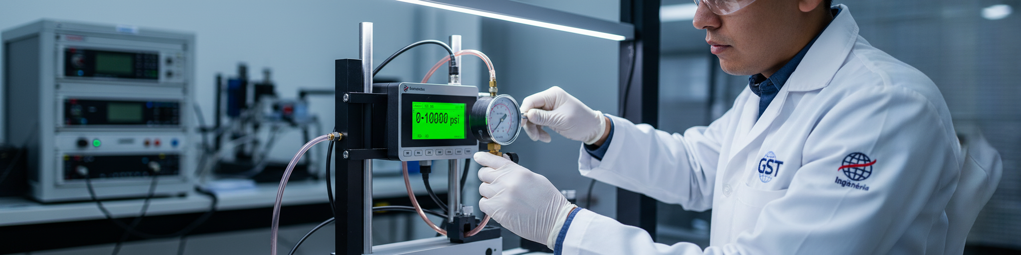 Laboratorio de calibración de presión