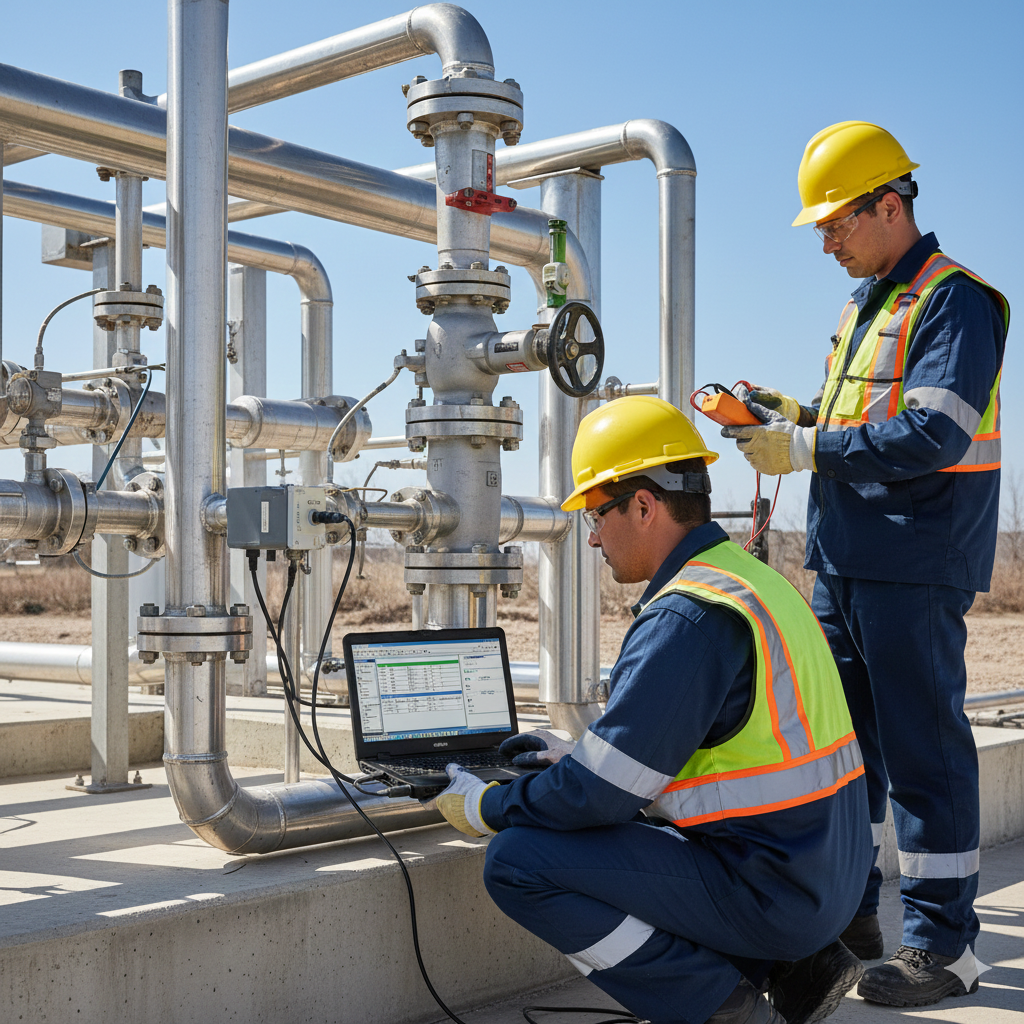 Configuración en unidad LACT